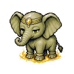 ゾウ(イエロー)のキャラクター