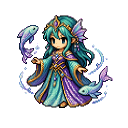月星座 魚座のキャラクター